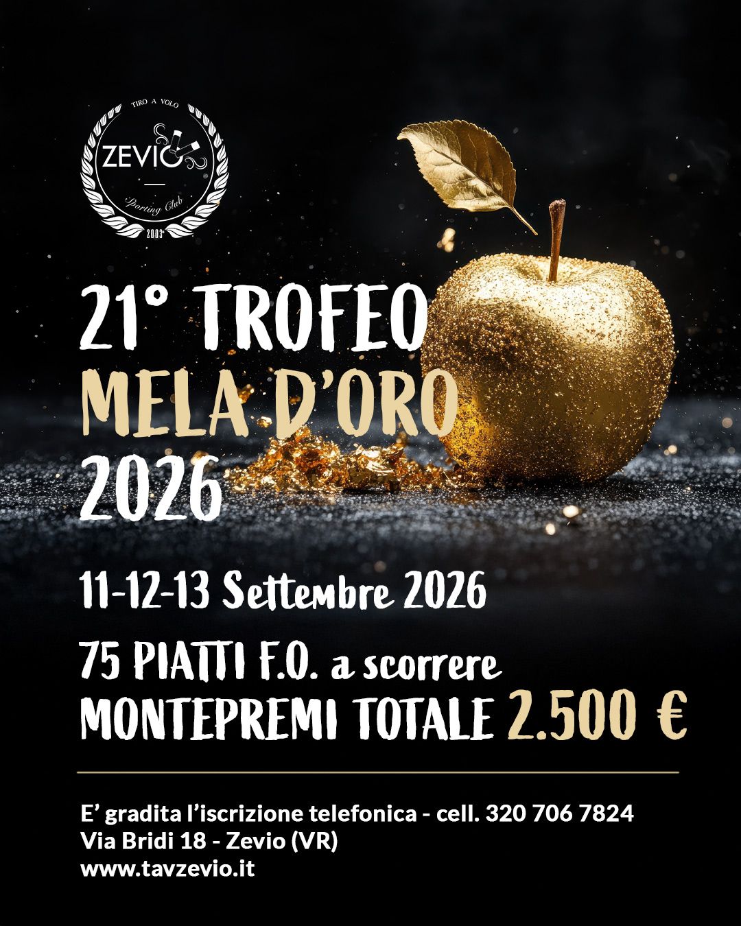 21 mela doro senza premi